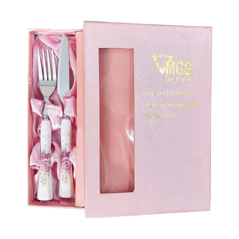 ست کارد و چنگال 12 پارچه ام جی اس کد 101