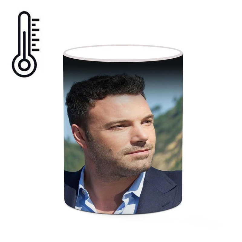 ماگ حرارتی کاکتی طرح بن افلک Ben Affleck مدل mgh25193