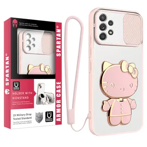 Spartan Camshield Kitty Cover For Samsung Galaxy A33 With Strap