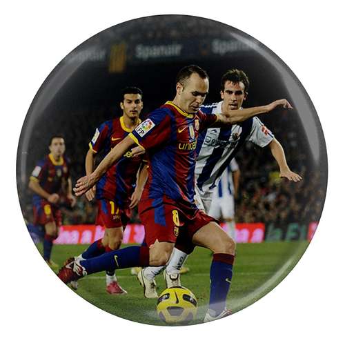 پیکسل طرح آندرس اینیستا با لباس بارسلونا مدل S3811