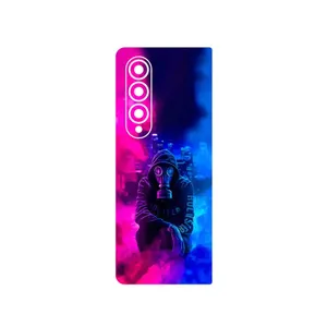 MAHOOT Smoke Rainbow Digital Art 2 Cover Sticker for Samsung Galaxy Z Fold4
