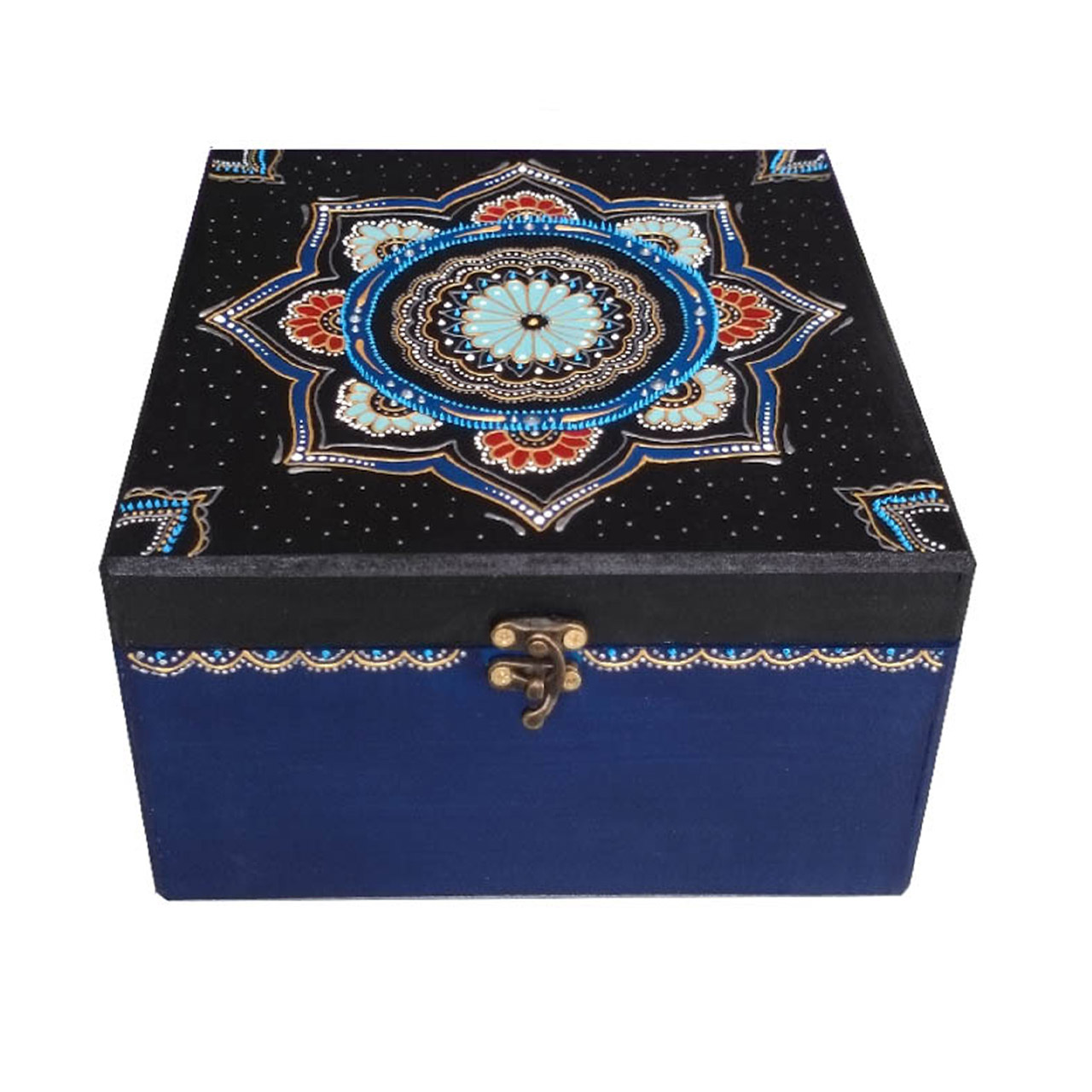 جعبه جواهرات چوبی یک هدیه خوب کد1347020 سایز 5 × 12 × 12
