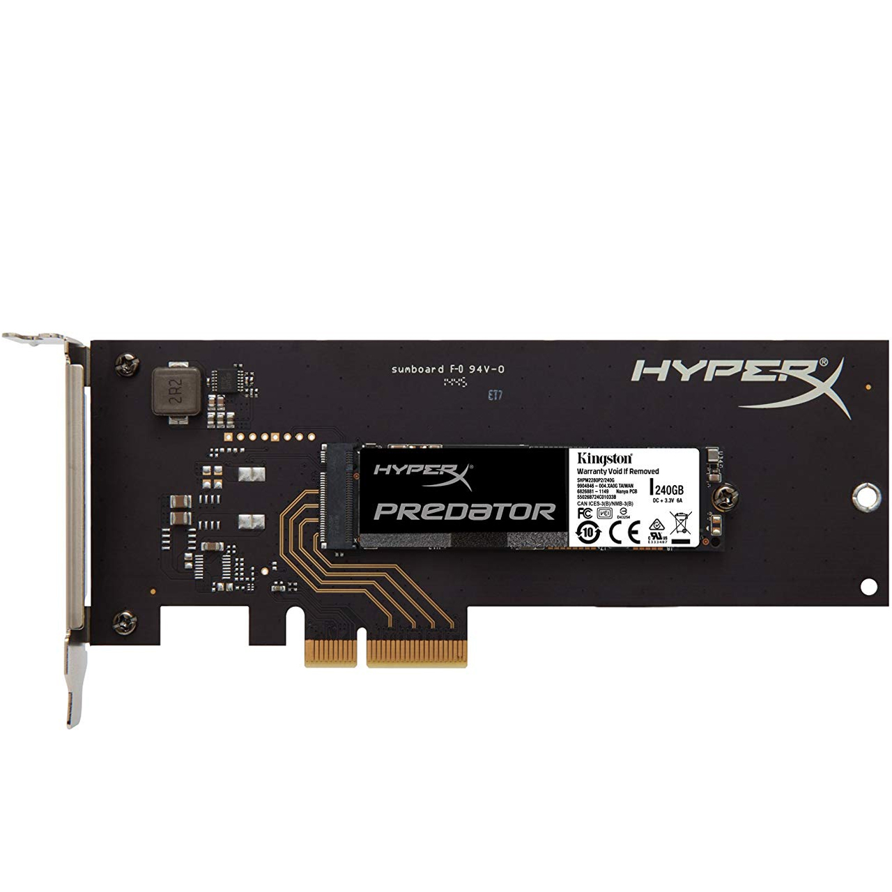 اس اس دی اینترنال کینگستون مدل HyperX PREDATOR ظرفیت 240 گیگابایت