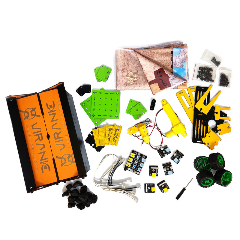 کیت اموزشی رباتیک ویرانیک مدل مقدماتی