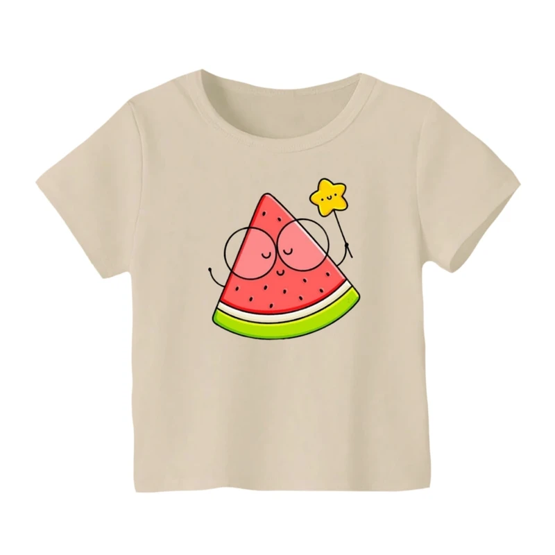 تی شرت آستین کوتاه بچگانه مدل هندوانه یلدایی کد 68