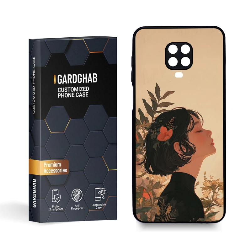  کاور گارد قاب مدل دخترانه مناسب برای گوشی موبایل شیائومی Redmi Note 9s/Note 9 Pro