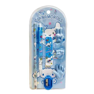 بسته لوازم تحریر مدل سینامورول عروسکی کد 57 مجموعه 7 عددی