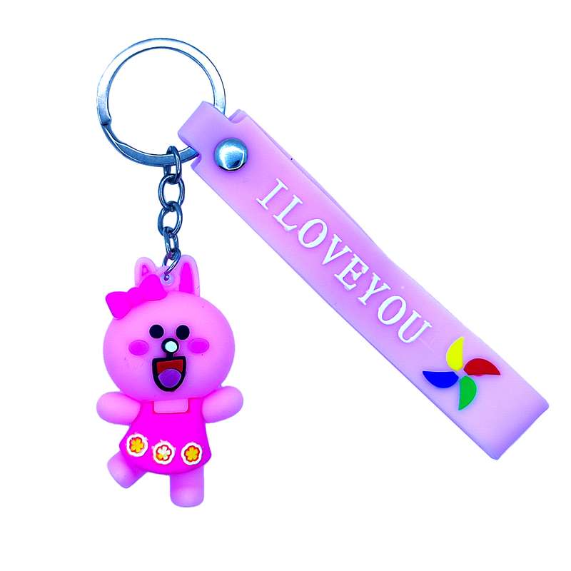 جاکلیدی دخترانه مدل سیلیکونی طرح خرگوش کد 005 جاکلیدی دخترانه مدل سیلیکونی طرح خرگوش کد 005