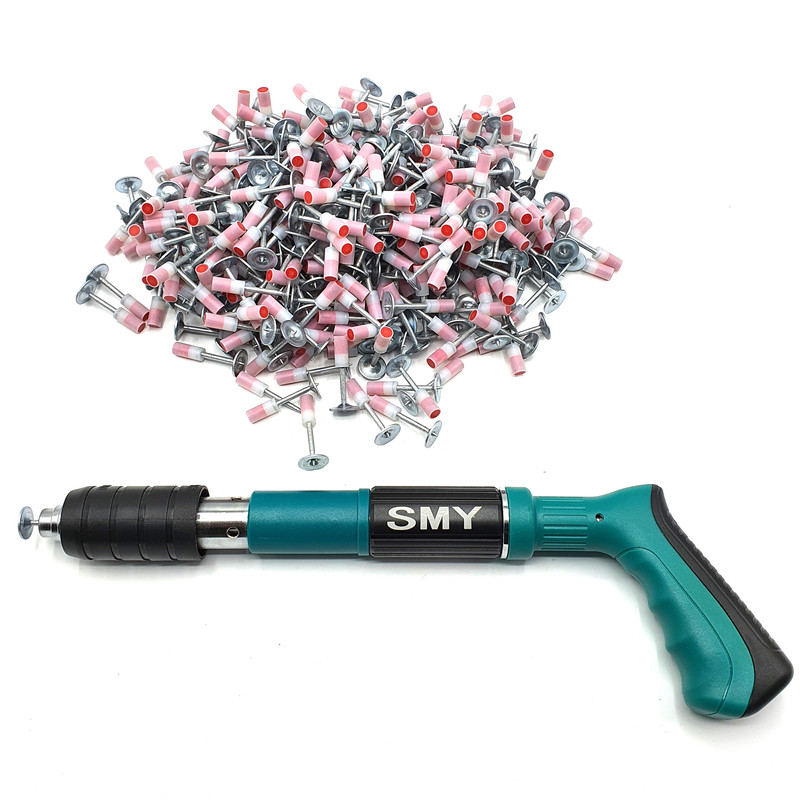 میخ چاشنی دار میخکوب دستی کد p50 مجموعه 50 عددی