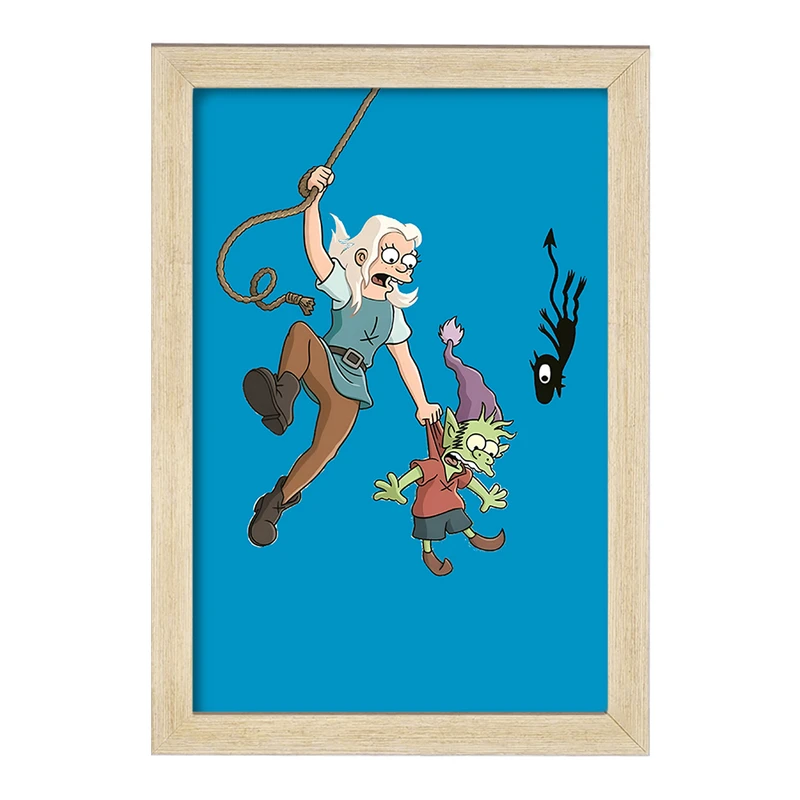 تابلو خندالو مدل الفوی انیمه طلسم شدگان کد F4030