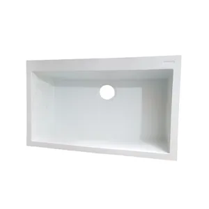 سینک ظرفشویی گرانیت توکار یک لگنه مدل MAK_wv