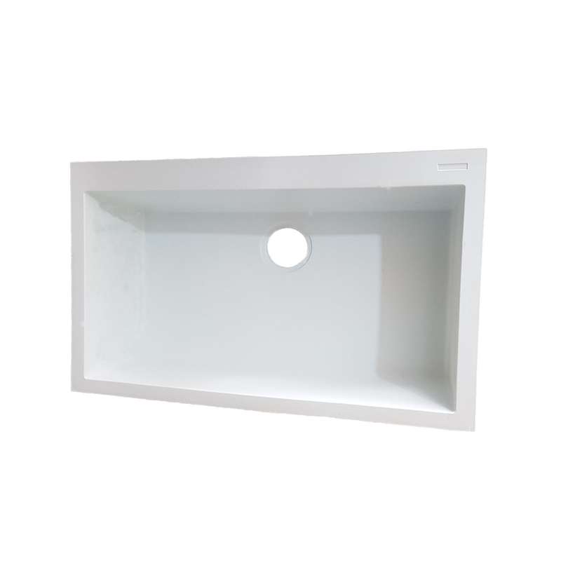 سینک ظرفشویی گرانیت توکار یک لگنه مدل MAK_wv