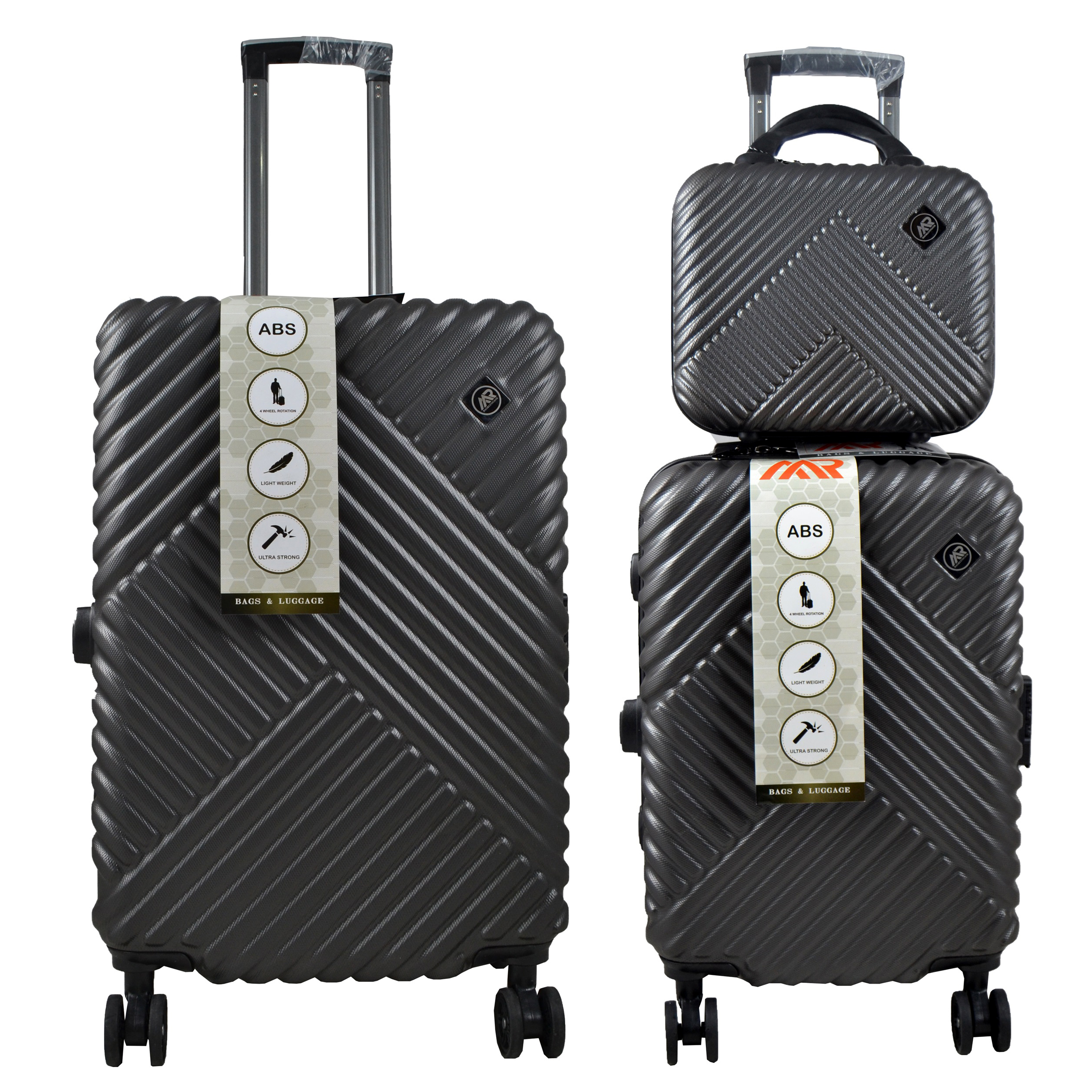 نکته خرید - قیمت روز مجموعه سه عددی چمدان ام آر مدل PK خرید