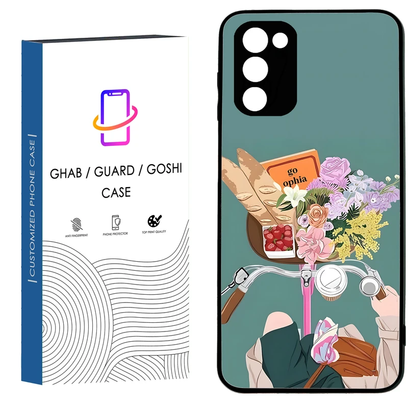 کاور قاب گارد گوشی طرح دخترانه کد8 - TPU مناسب برای گوشی موبایل سامسونگ Galaxy A02S