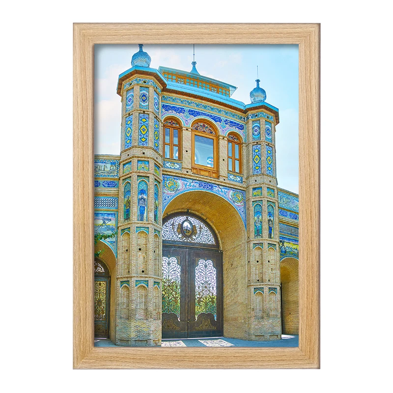 تابلو خندالو مدل سر در باغ ملی تهران کد 37353