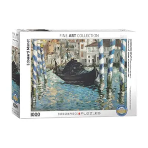 پازل 1000 تکه یوروگرافیکس پازلز مدل The Grand Canal of Venice  كد 60000828