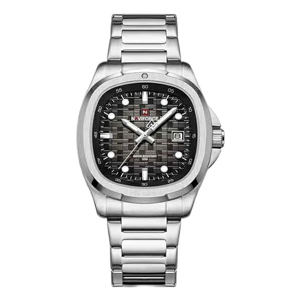 ساعت مچی عقربه‌ای کوارتز مردانه نیوی فورس مدل NF9240 S/B/S