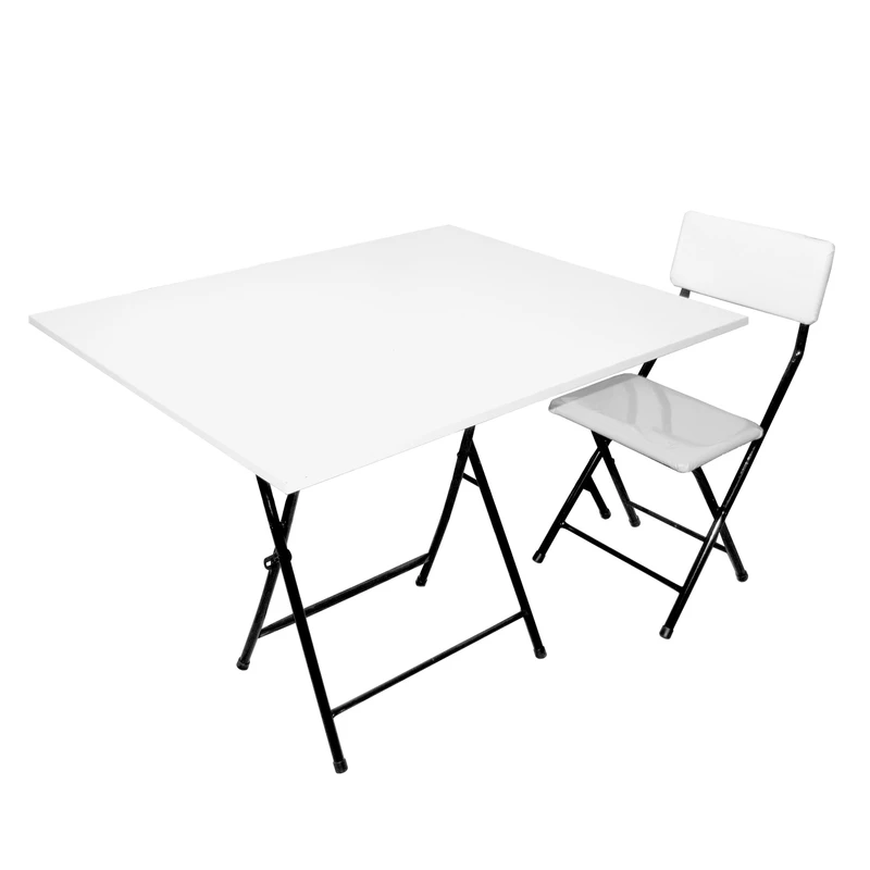 میز و صندلی سفری تاشو تک نفره میزیمو کد 1803 مجموعه 2 عددی