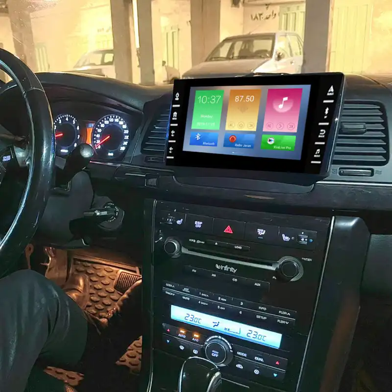 پخش کننده تصویری خودرو اینفینیتی کدp33 مناسب برای اپیروس