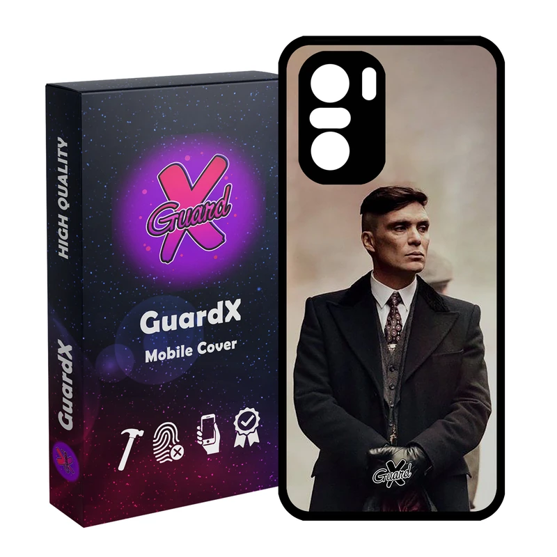 کاور گارد ایکس طرح Peaky Blinders مدل Glass10230 مناسب برای گوشی موبایل شیائومی Poco F3/MI 11X/MI 11X Pro/Redmi K40/K40 Pro
