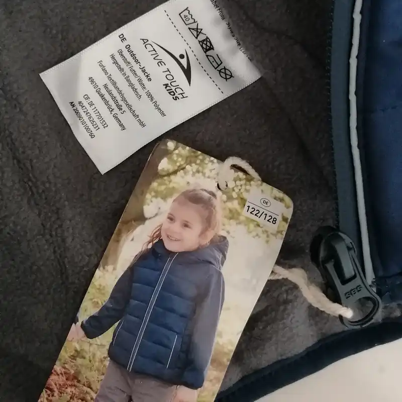 کاپشن دخترانه اکتیو تاچ مدل 16584040