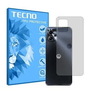 Tecno HyGEL model transparent phone back protector suitable for Motorola Moto G23 mobile phone