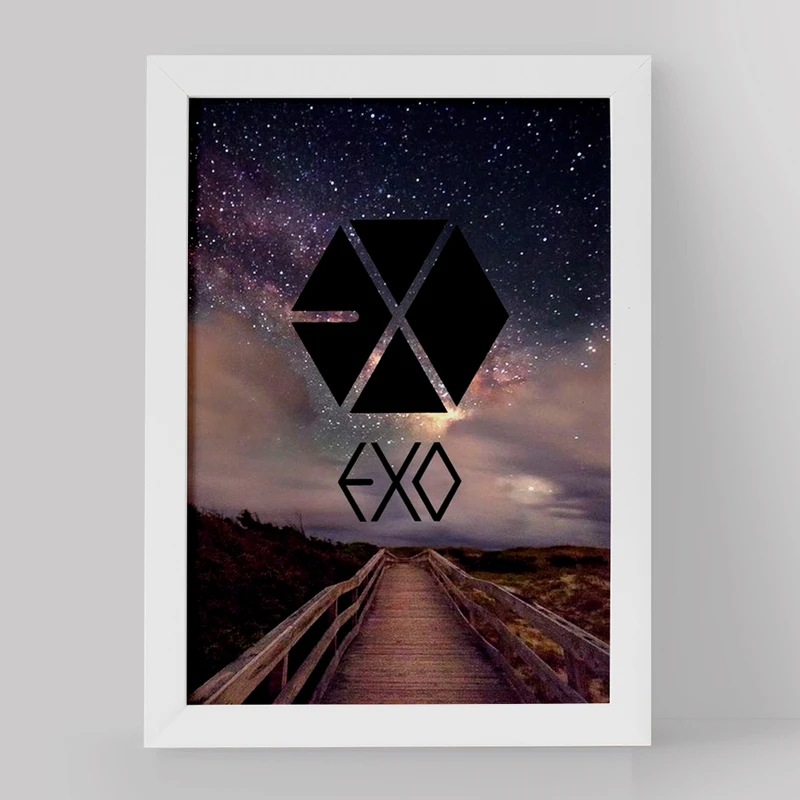 تابلو خندالو مدل گروه موسیقی اکسو EXO کد 2533