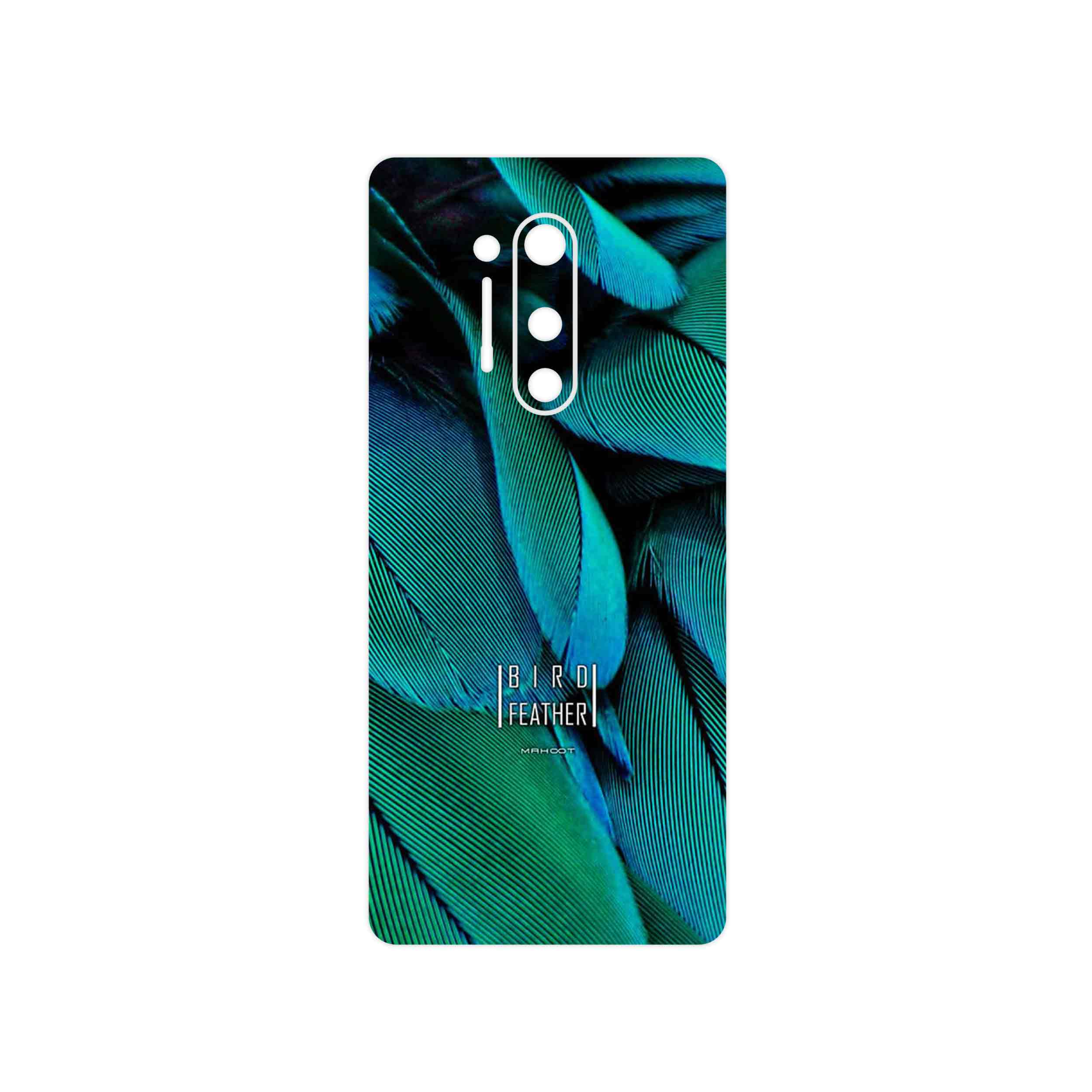 برچسب پوششی ماهوت مدل Green Feather مناسب برای گوشی موبایل وان پلاس 8 Pro