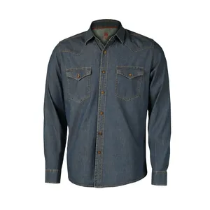 پیراهن آستین بلند مردانه مدل دو جیب کد 02010049