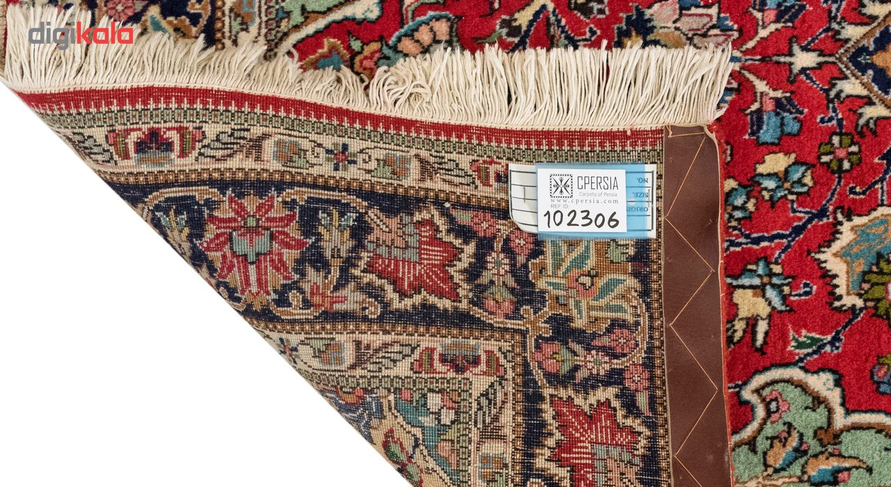 فرش دستبافت قدیمی کناره طول پنج متری سی پرشیا کد 102306