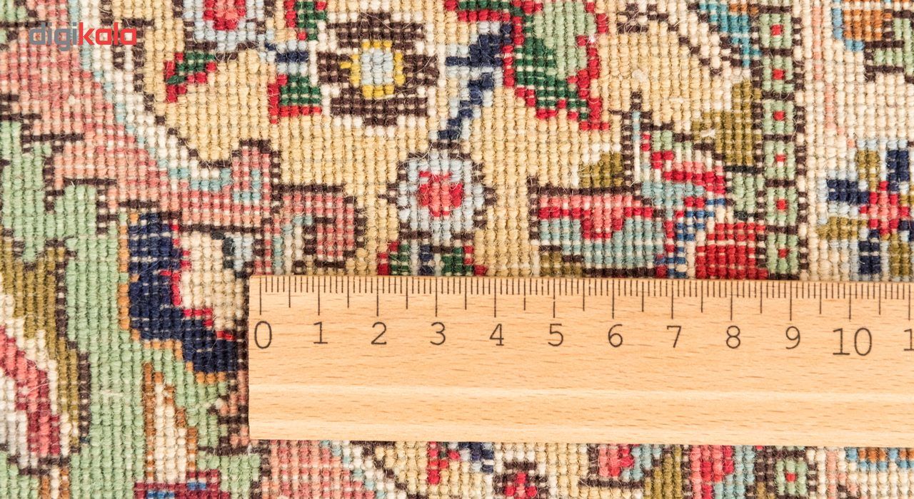 فرش دستبافت قدیمی کناره طول پنج متری سی پرشیا کد 102306