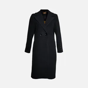 پالتو زنانه مدل فوتر يقه انگليسی جيب فيلتو