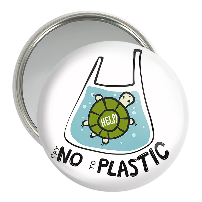 آینه جیبی خندالو مدل حمایت از محیط زیست کد 25932