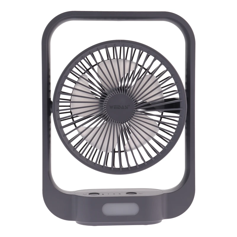 پنکه‌ شارژی ویداسی مدل WD-280 ظرفیت 2400 میلی آمپر ساعت