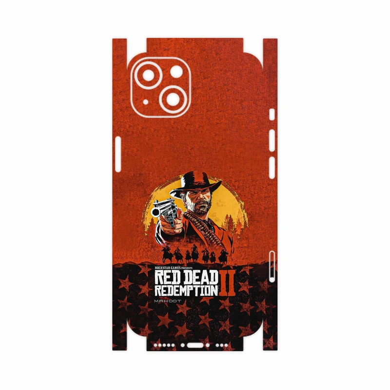 برچسب پوششی ماهوت مدل Red-Dead-Redemption-Game-FullSkin مناسب برای گوشی موبایل اپل iPhone 13