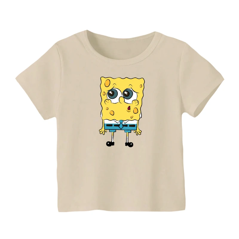 تی شرت آستین کوتاه بچگانه مدل باب اسفنجی کد ۶