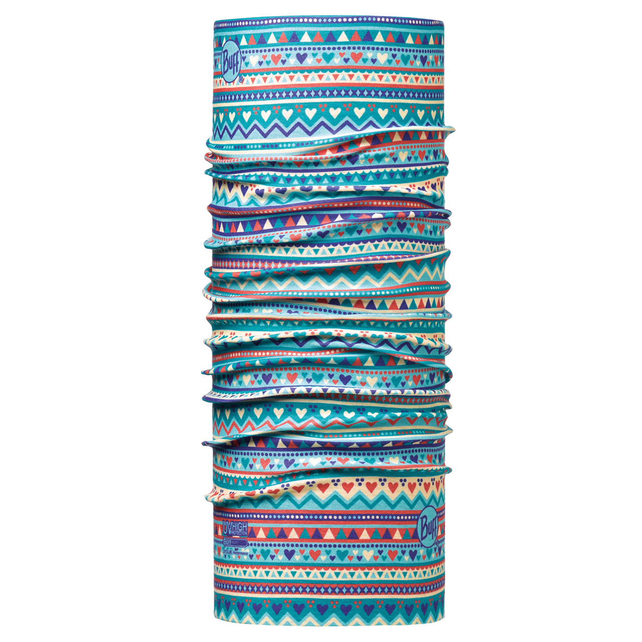 دستمال سر و گردن باف مدل Handicraft Turquoise