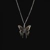 گردنبند دخترانه مدل پلاک پروانه
