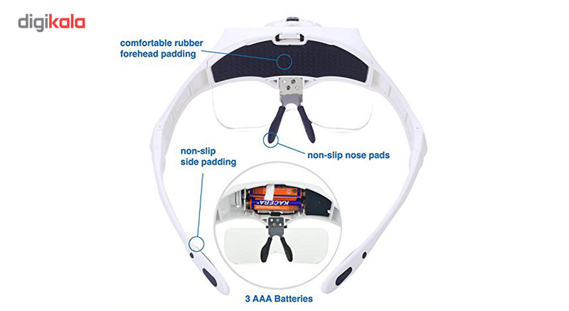 ذره بین هدلایتی پیشرفته مدل 9898B1