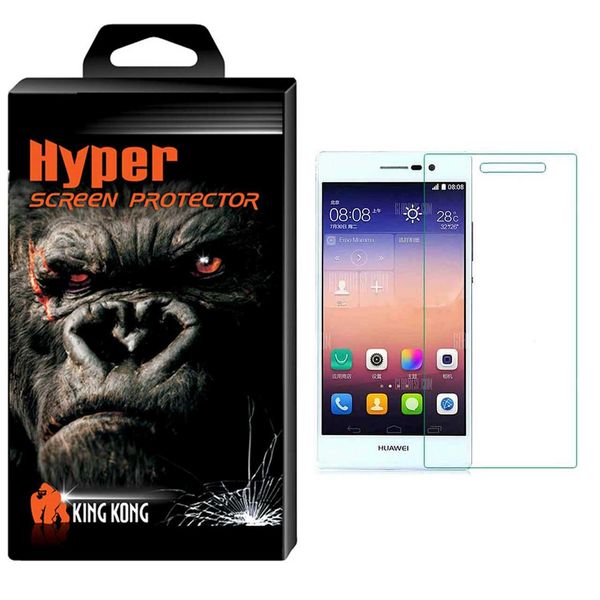 محافظ صفحه نمایش شیشه ای کینگ کونگ مدل Hyper Protector مناسب برای گوشی هواوی P7 محافظ صفحه نمایش شیشه ای کینگ کونگ مدل Hyper Protector مناسب برای گوشی هواوی P7