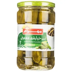 خیارشور معمولی مهرام مقدار 680 گرم