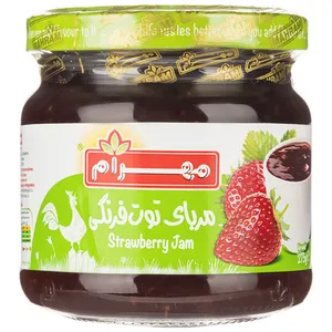 مربا توت فرنگی مهرام - 275 گرم