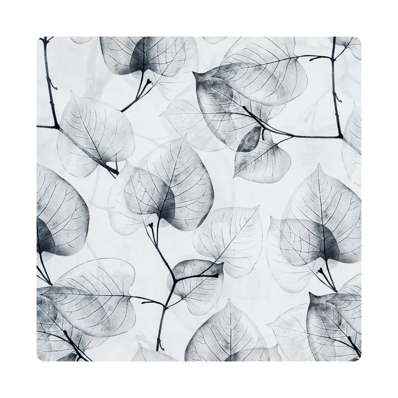 روکش لحاف مایکروفایبر آدنو مدل برگ کد CH166 دو نفره سایز 220x240 سانتی‌متر