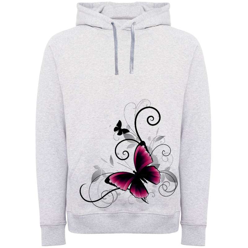 هودی زنانه مدل پروانه F863