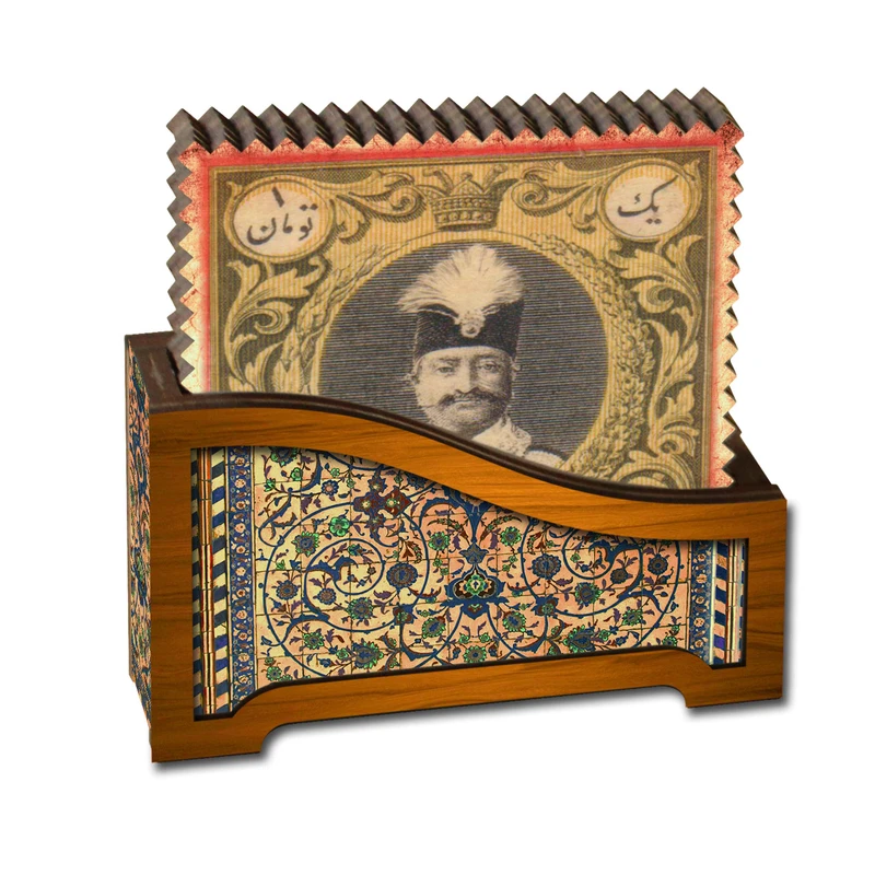 زیر لیوانی لوکسینو سری تمبر مدل ZLST 3264 بسته 6 عددی