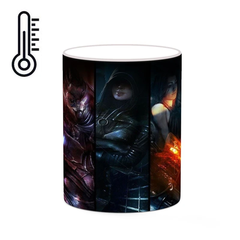 ماگ حرارتی کاکتی مدل بازی Mass Effect کد mgh29371