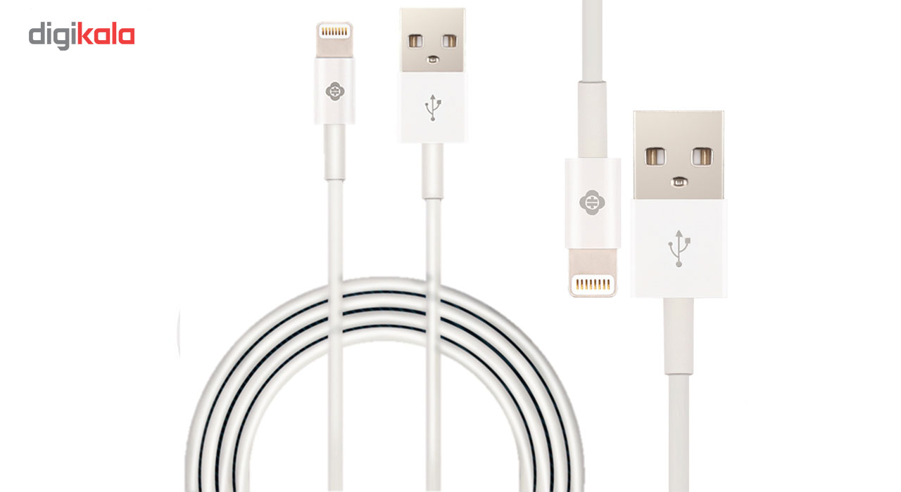 كابل تبديل USB به لايتنينگ توتو مدل Glory به طول 2 متر