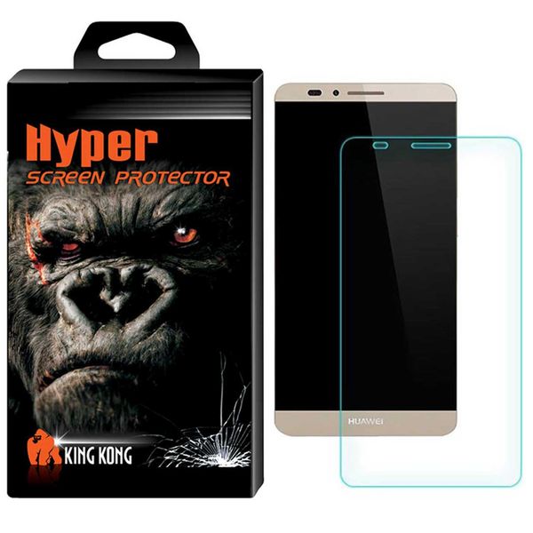 محافظ صفحه نمایش شیشه ای کینگ کونگ مدل Hyper Protector مناسب برای گوشی هواوی Mate 7 محافظ صفحه نمایش شیشه ای کینگ کونگ مدل Hyper Protector مناسب برای گوشی هواوی Mate 7