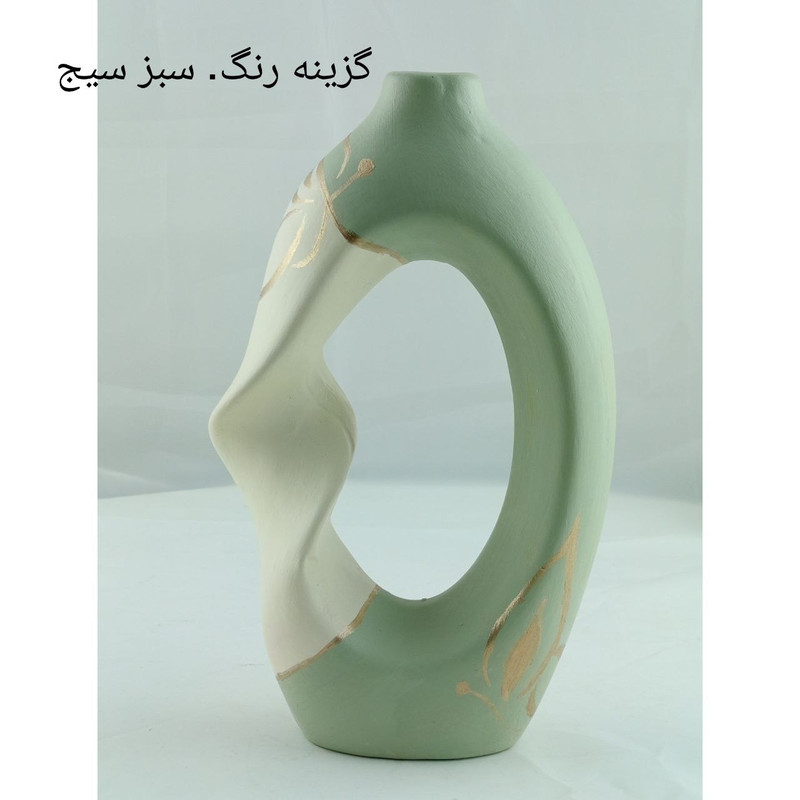 گلدان بتنی مدل پیچ مینیمال