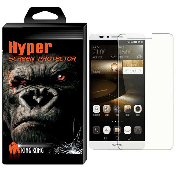 محافظ صفحه نمایش شیشه ای کینگ کونگ مدل Hyper Protector مناسب برای گوشی هواوی Mate 8 محافظ صفحه نمایش شیشه ای کینگ کونگ مدل Hyper Protector مناسب برای گوشی هواوی Mate 8